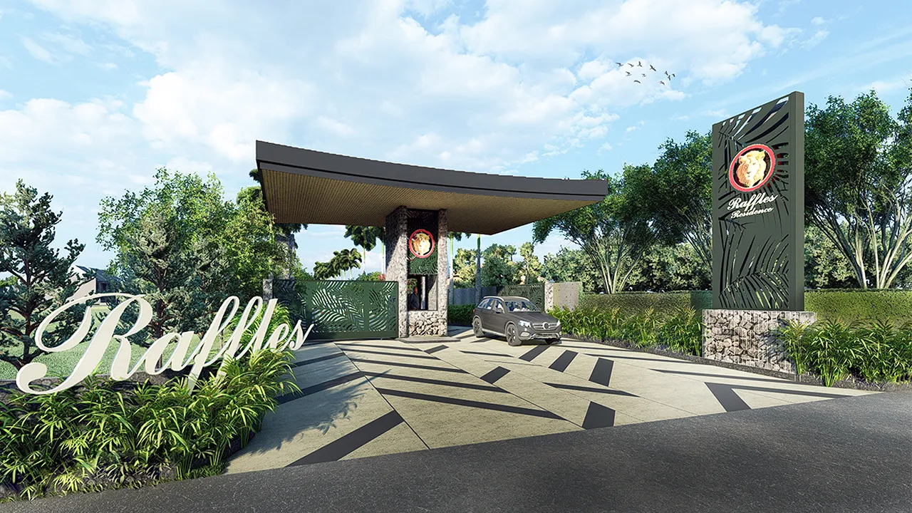 Hunian eksklusif Raffles Residence oleh PT Sena Properti