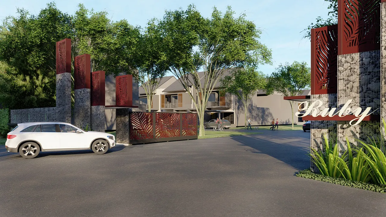 Pilihan tipe unit hunian Raffles Residence Cluster Ruby